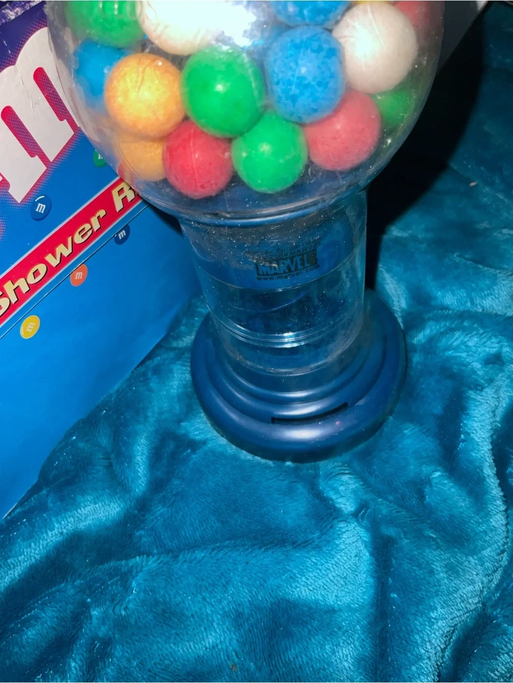 Vintage Red & Blue Spider-Man Gumball Toy Dispenser - Kids Toy 2004